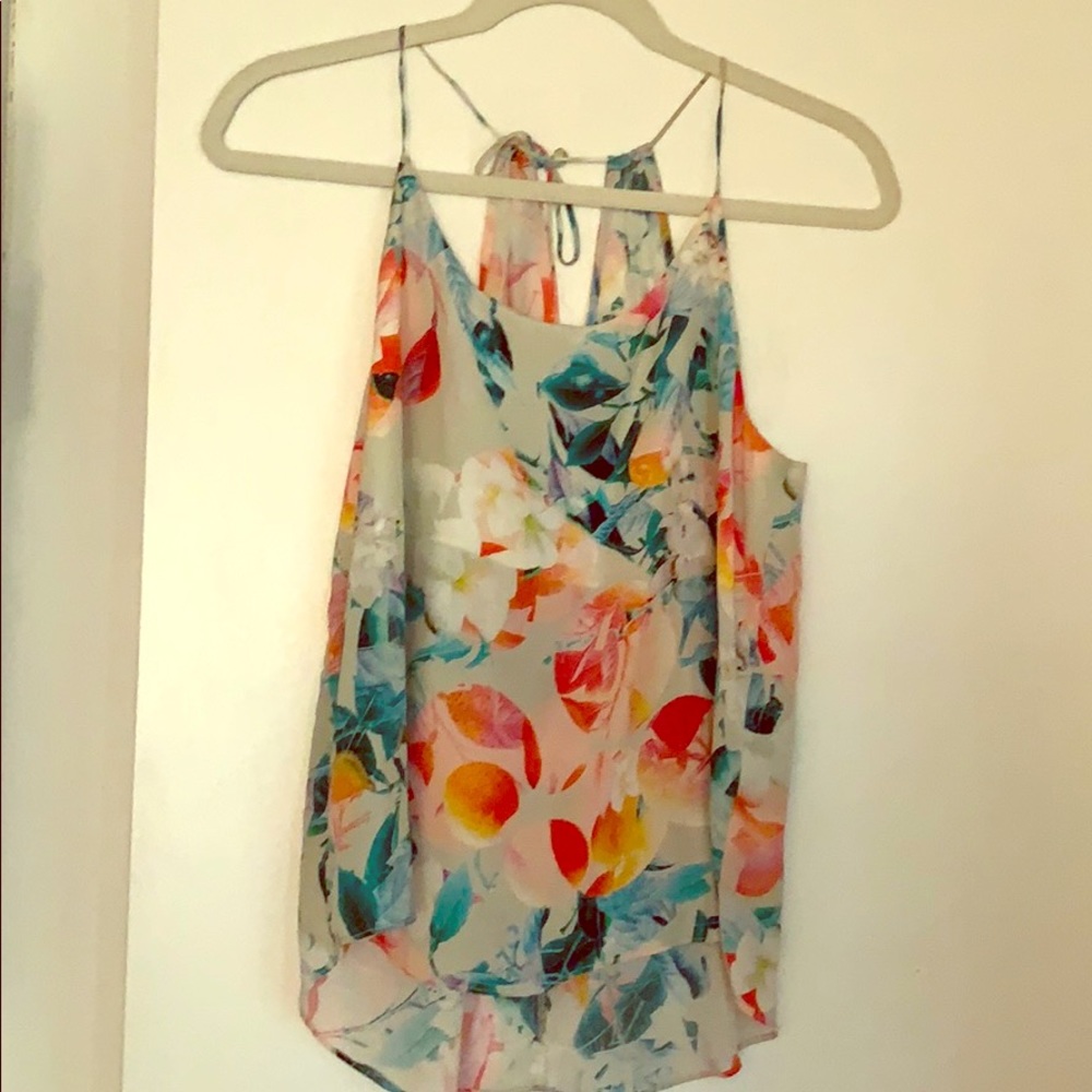 Townsen Floral Silk Tank